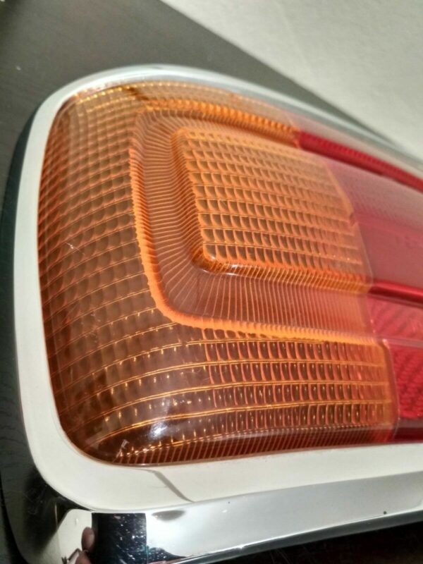 BMW E12 Left tail light lens with chrome trim 63211361515 @Excellent@ late model - Image 6