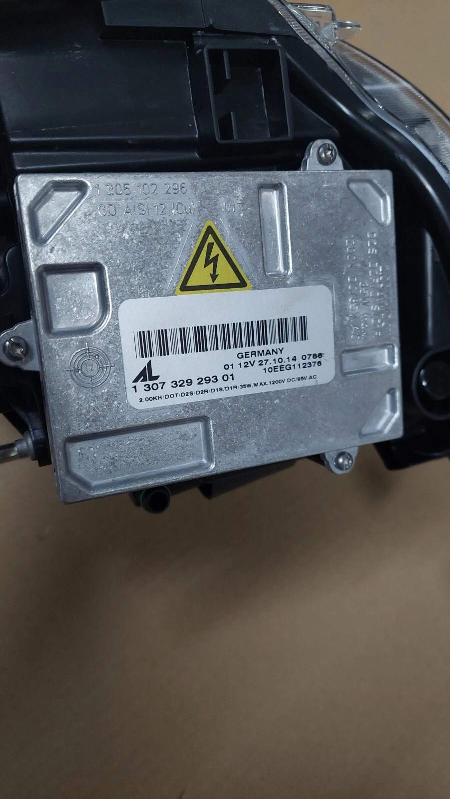 FIAT 500 headlight right BI-XENON 51844936 genuine @ NEW @ LHD - Image 3