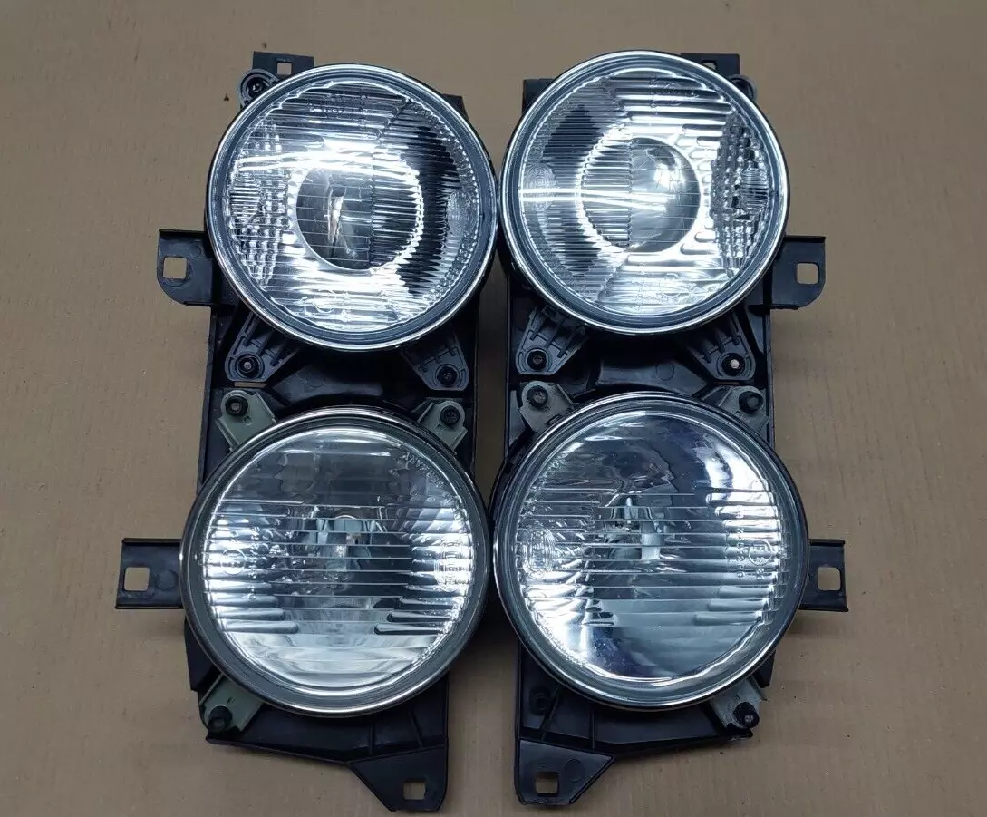 BMW E34 E32 headlights smileys HELLA OEM @ Excellent @ EURO with pigtails - Image 5