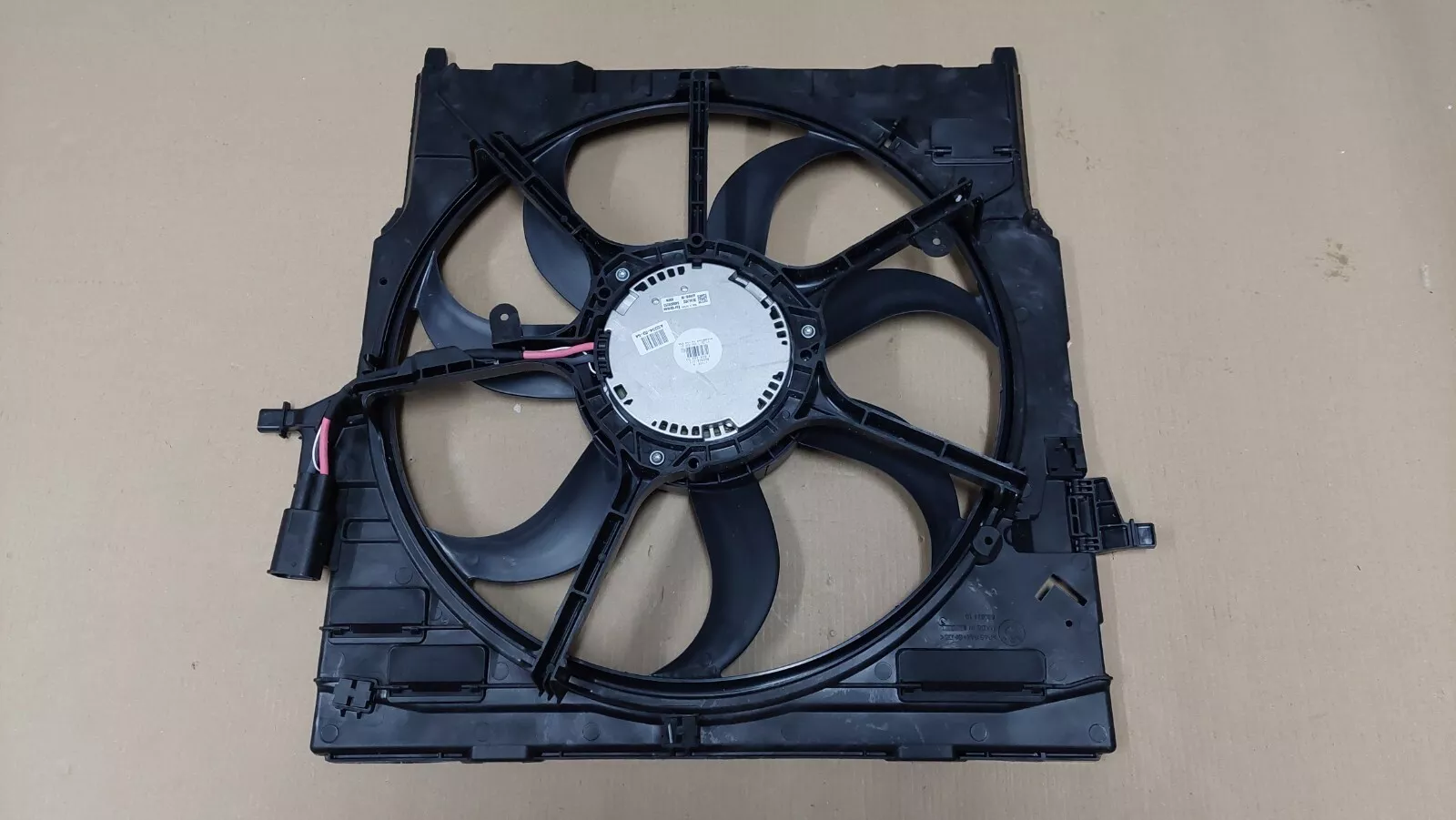 BMW X5 E70 X6 E71 fan radiator blower complete 17427616103 genuine @ NEW @ 600W