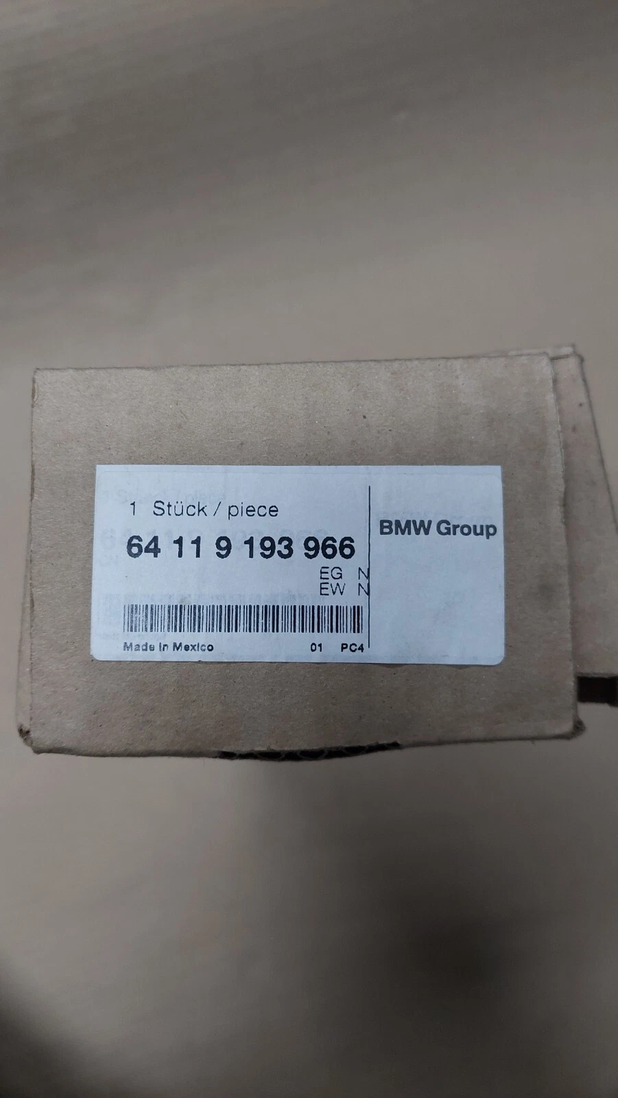 BMW X5 E70 X6 E71 automatic climate control unit 64119193966 genuine @ NEW - Image 6