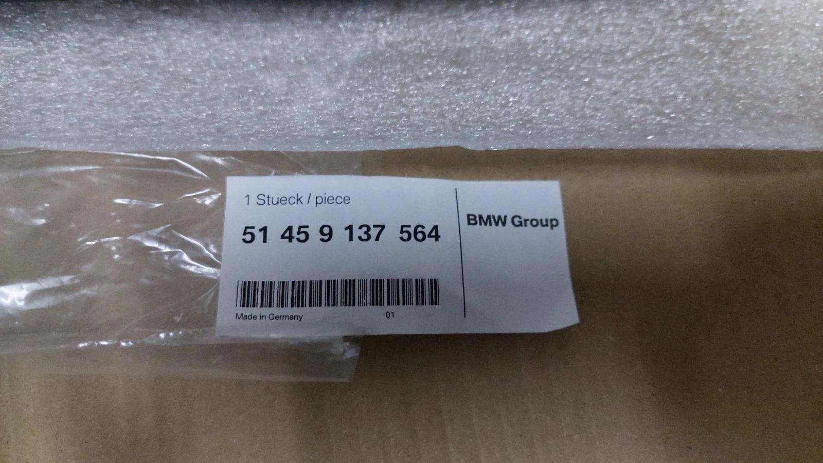 BMW E92 E93 front plate of controls air conditioner 51459137564 genuine @ NEW - Image 5