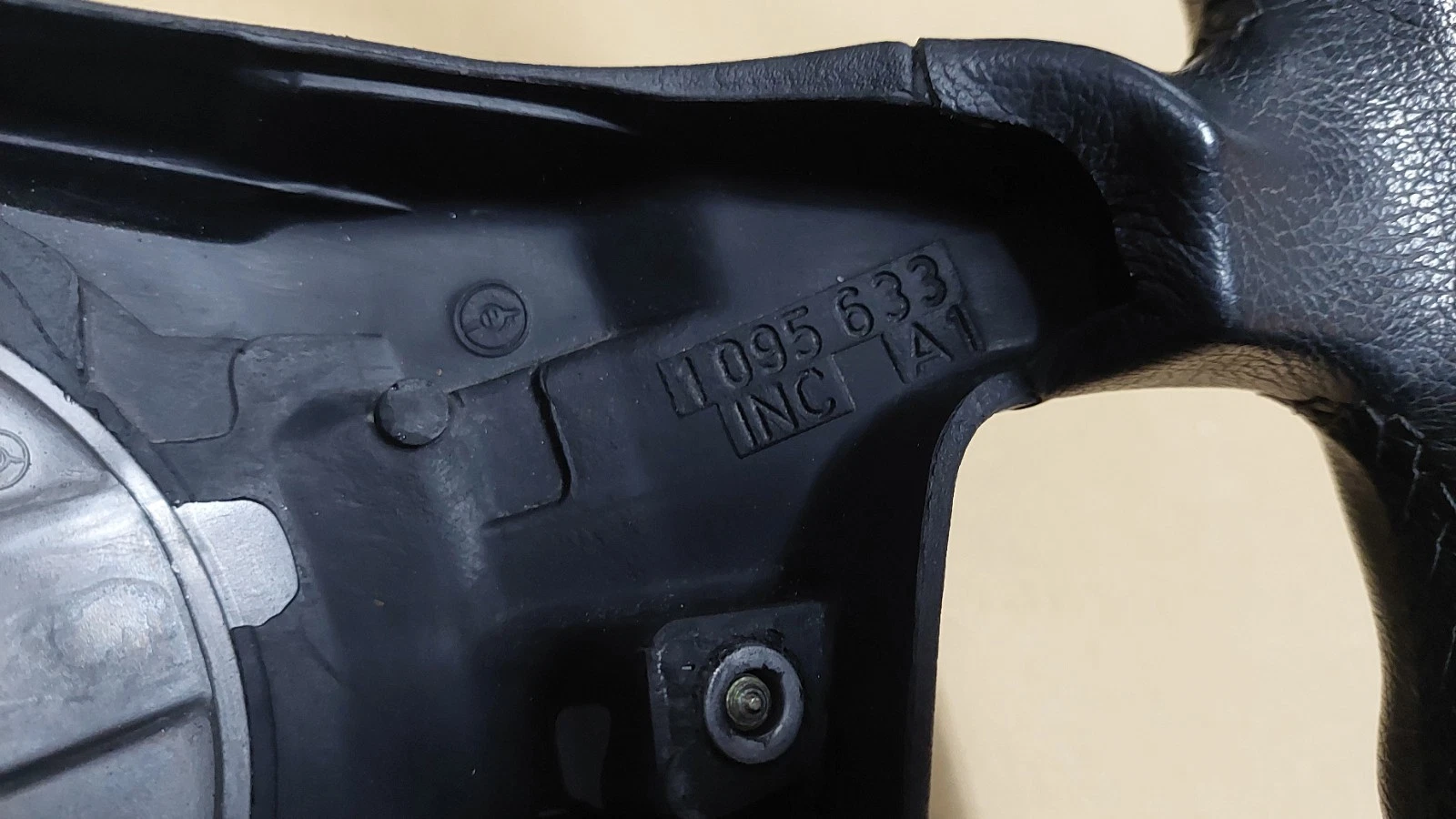 BMW E39 E38 leather steering wheel 32341095633 genuine @ Very good @ - Image 10