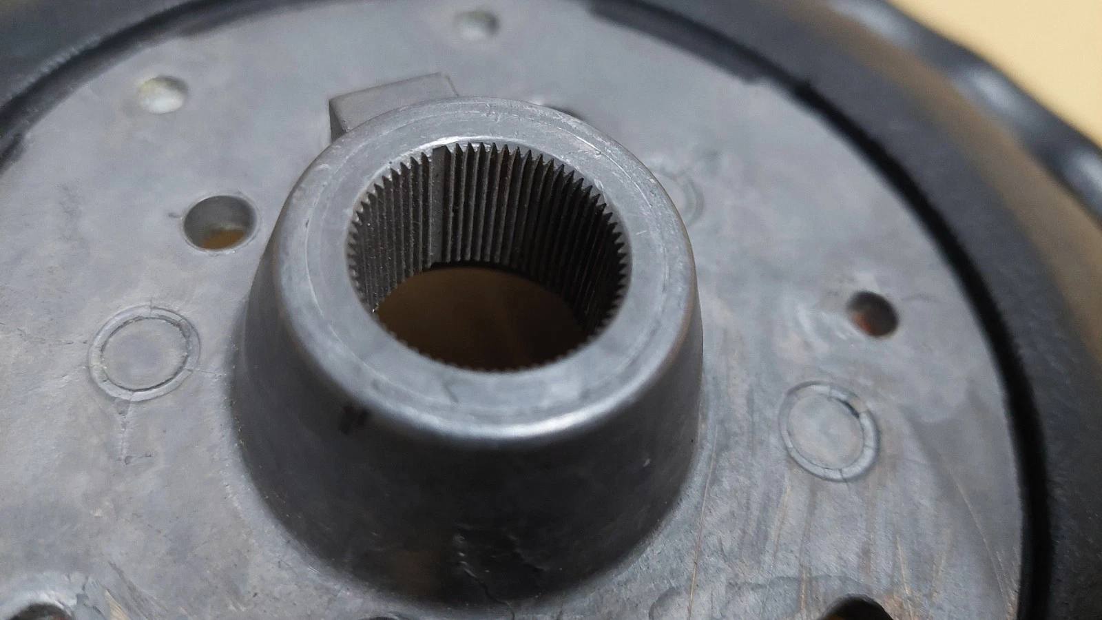 BMW E39 E38 leather steering wheel 32341095633 genuine @ Very good @ - Image 11